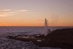 Sunset at the Blowholes, WA - [Click for a Larger Image]